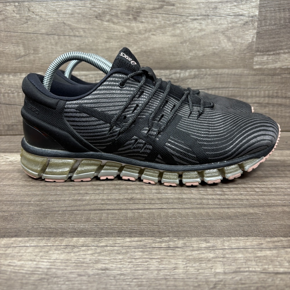 Asics Gel-Quantum 360 Gray Black Womens US Size 10.5 1022A029 Running Shoes